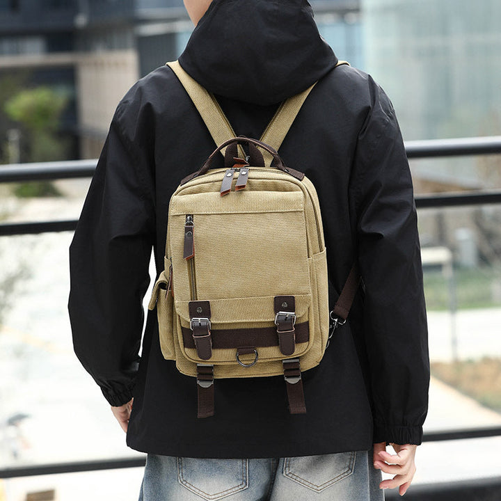 Versatile Canvas Messenger Bag Kalsten