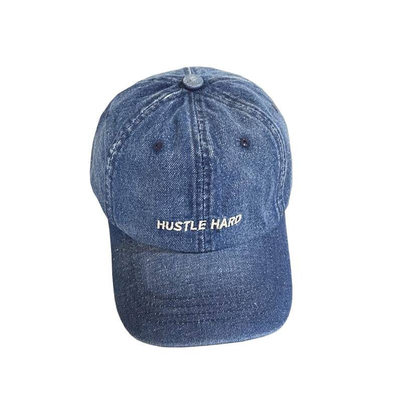 Women's Casual Distressed Denim Cap Kalsten