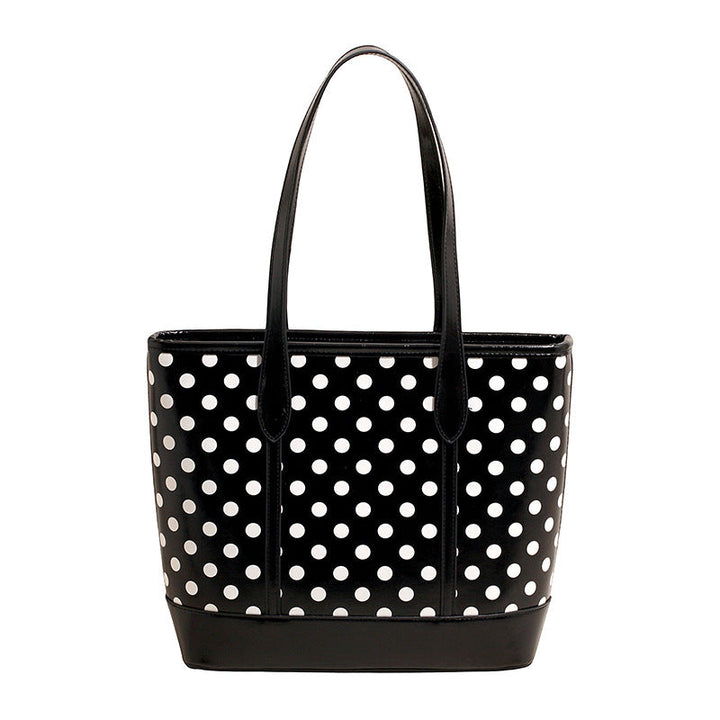 Polka Dot Print Casual Tote Kalsten