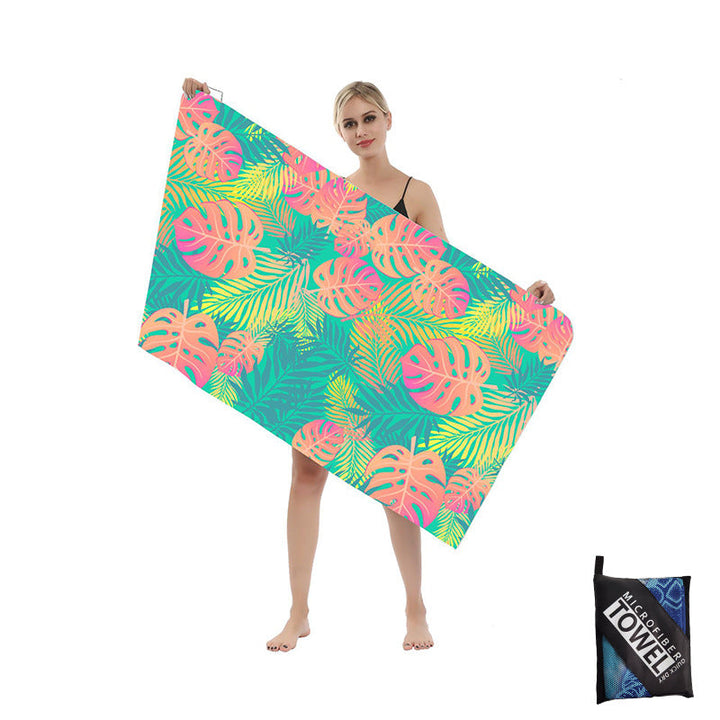 Beach towel with artistic mandala design Kalsten