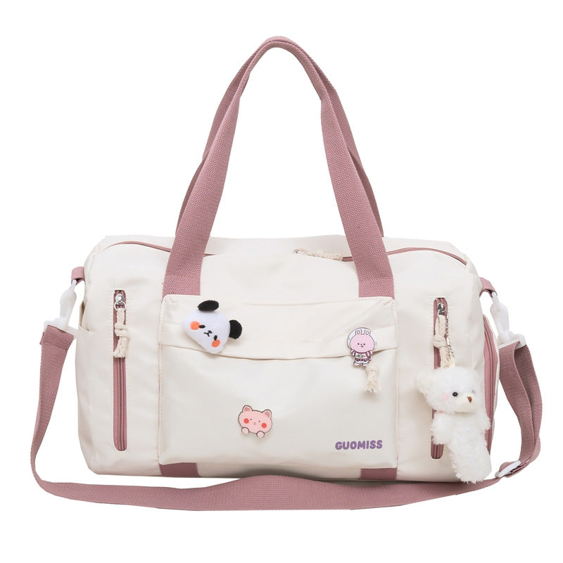 Sporty Travel Bag with Playful Designs Kalsten