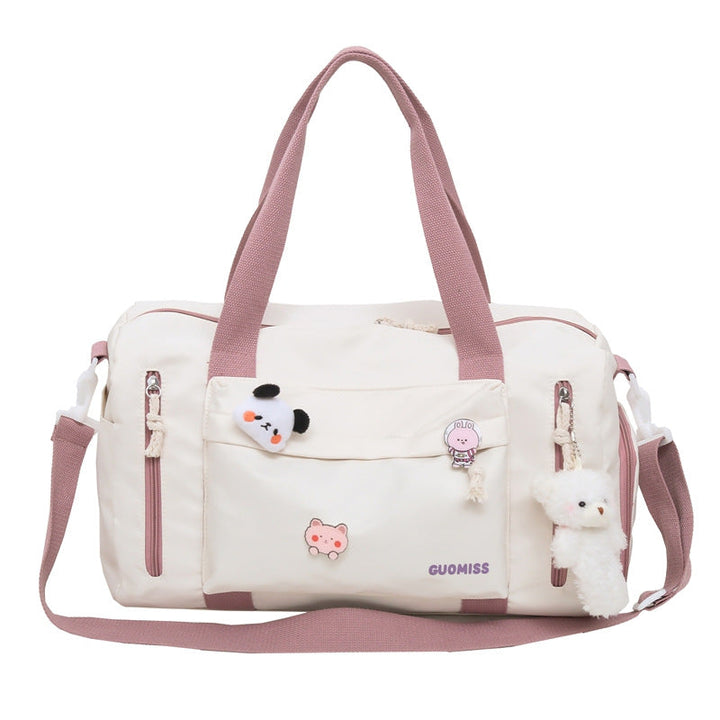 Sporty Travel Bag with Playful Designs Kalsten
