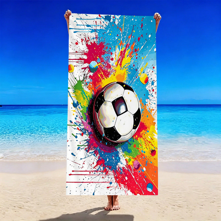 Football-themed beach towel Kalsten