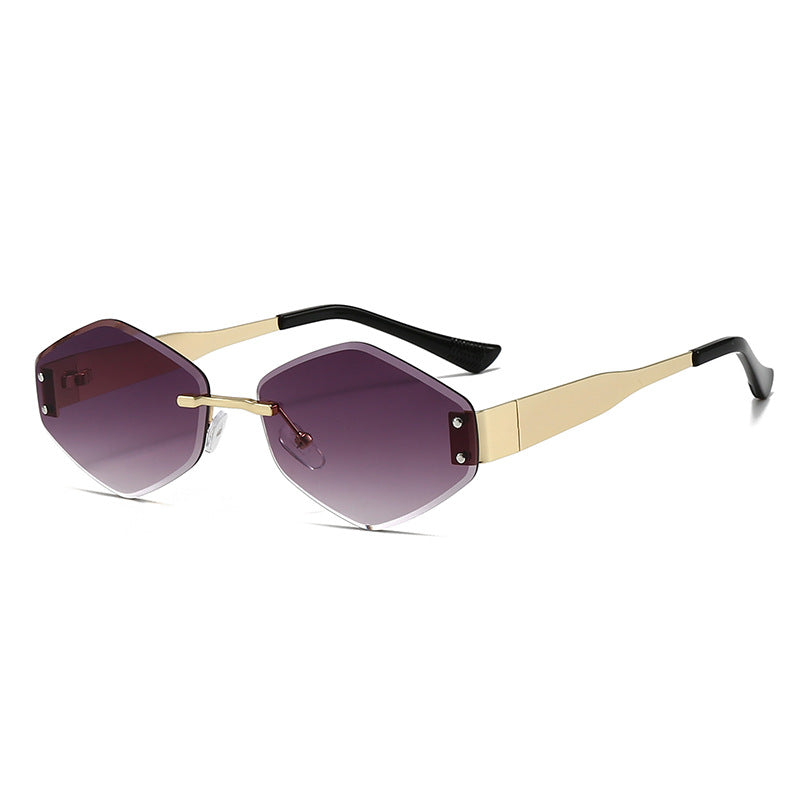 Women's fashionable sunglasses in trendy hexagon design Kalsten