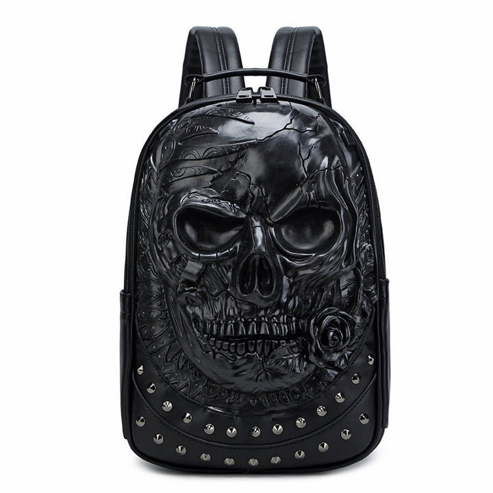Stylish backpack with skull design Kalsten
