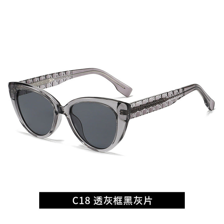 Women's Cat-Eye Sunglasses with Decorative Bridge Kalsten