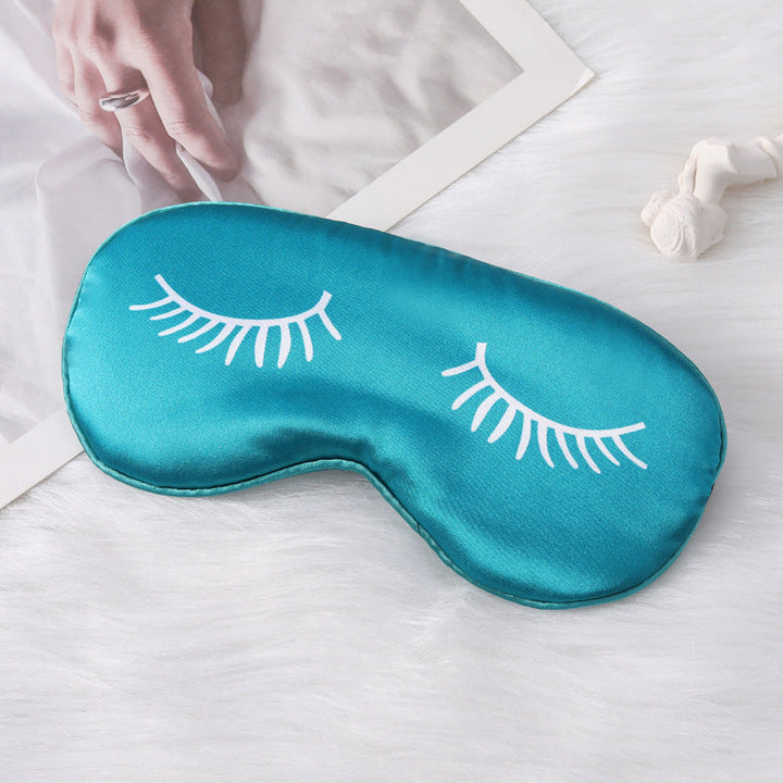 Women's nano silk eye mask with soft padded interior lining and elastic headband Kalsten
