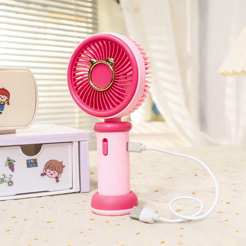 Ladies portable handheld fan in cute animal design Kalsten