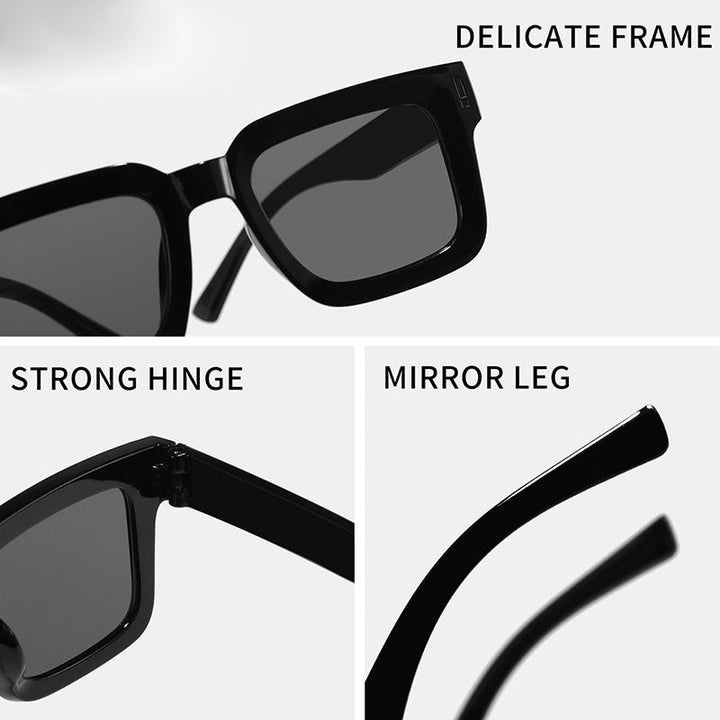 Women's fashionable square sunglasses with high-quality frame design Kalsten