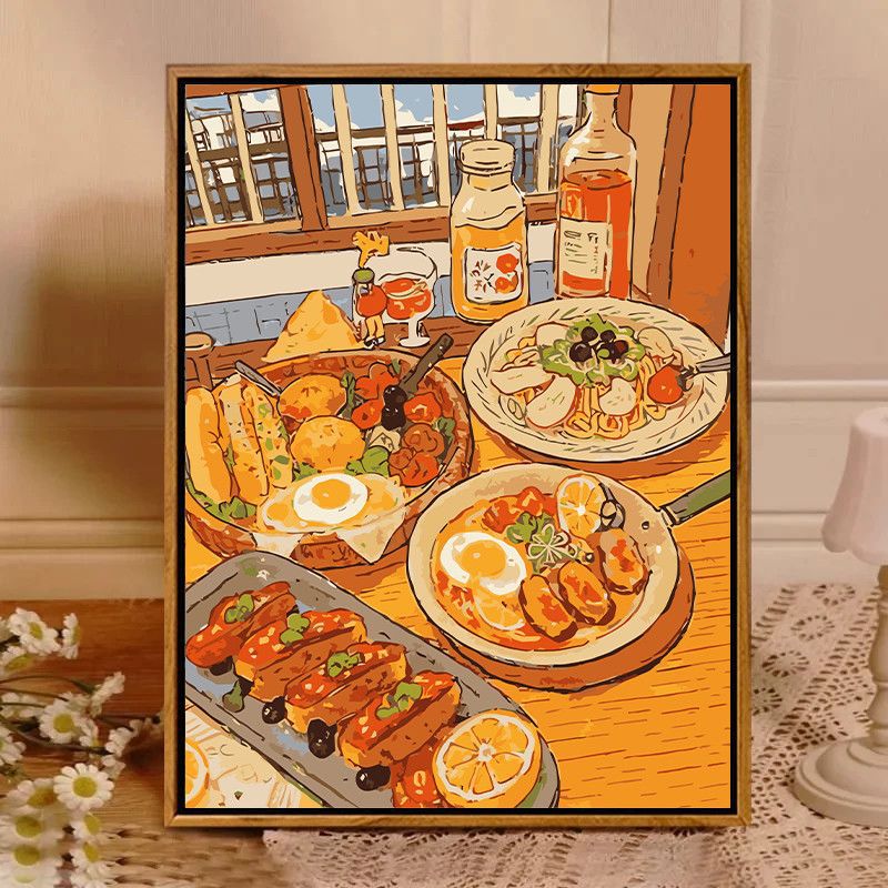 Gourmet Culinary Wall Art Print Kalsten