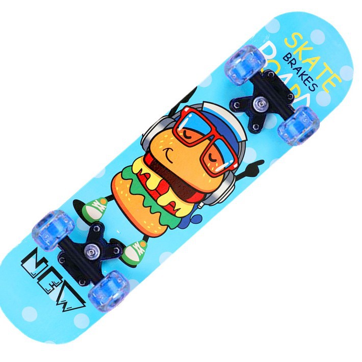 Girls' Cartoon Character Mini Skateboard Kalsten