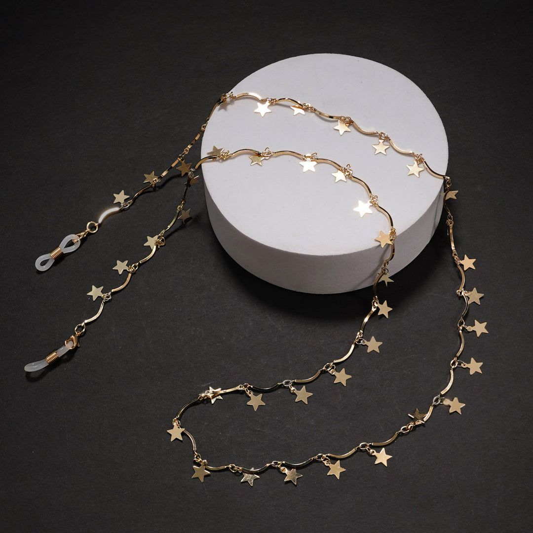 Star-Embellished Eyewear Chain kalsten