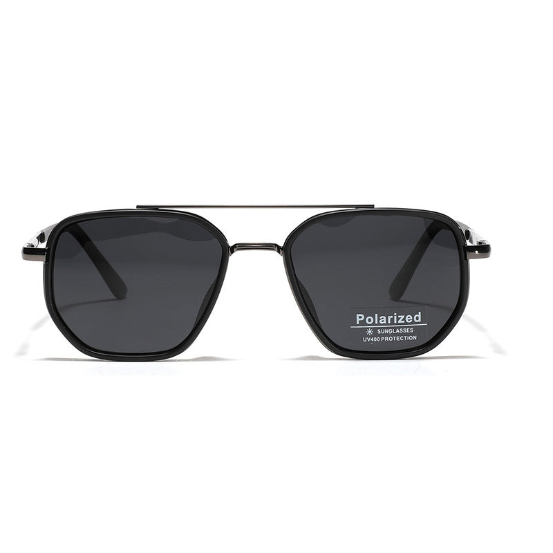 Women's Square Sunglasses with Polarized Lenses and Elegant Metal Frame Kalsten