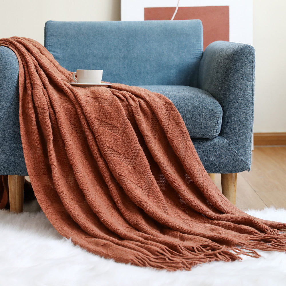 Ladies' throw blanket Kalsten