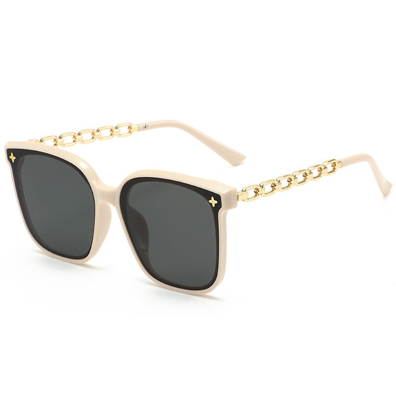 Ladies Designer Sunglasses with Elegant Chain Links Kalsten