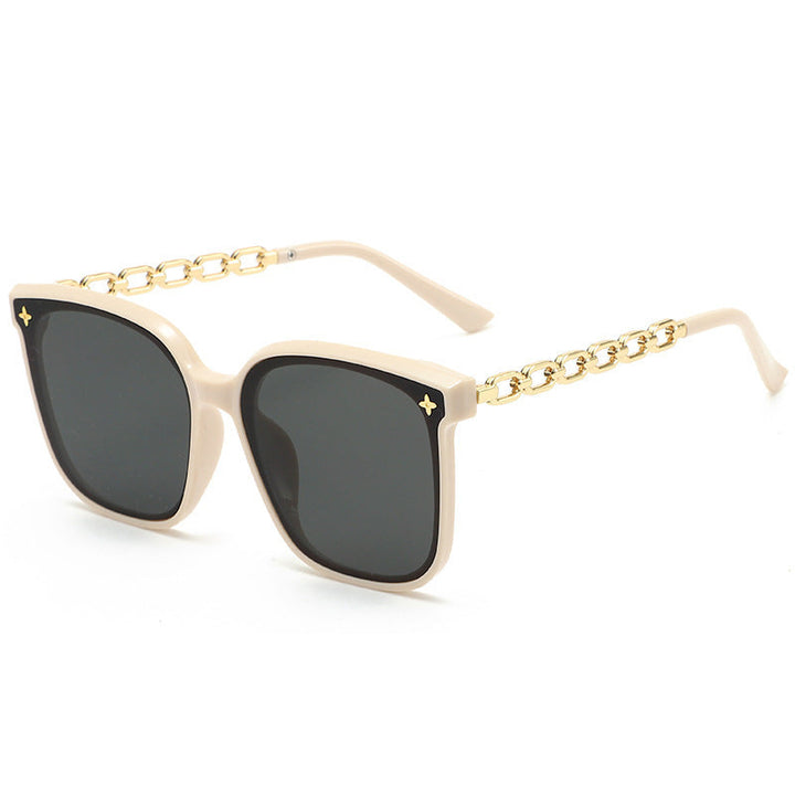 Ladies Designer Sunglasses with Elegant Chain Links Kalsten