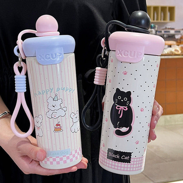 Women's Creative Water Bottle with Animal Design Kalsten