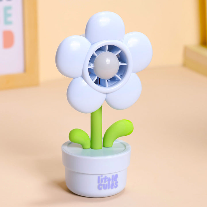 Flower-Themed Mini Desktop Cooling Fan Kalsten
