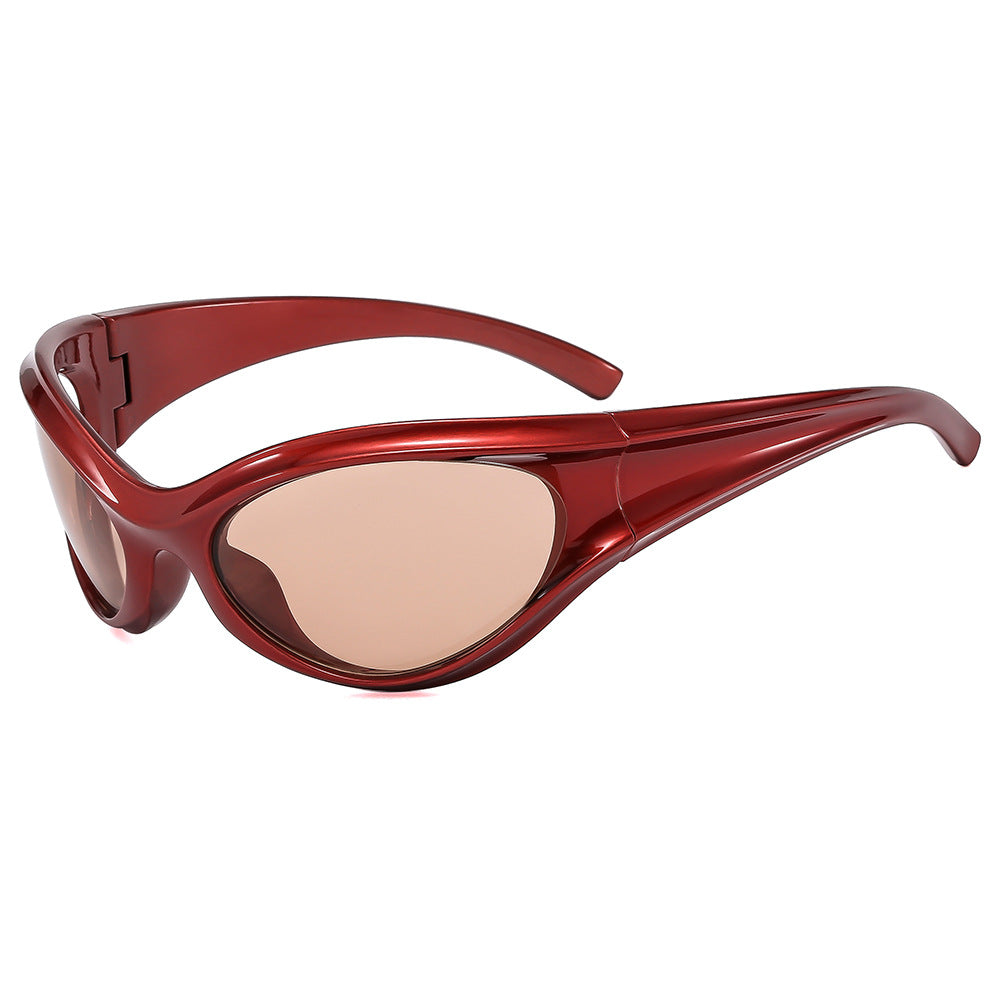 Women sporty sunglasses with aerodynamic design Kalsten
