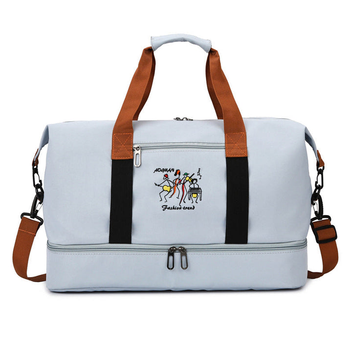 Sporty travel bag with practical compartments Kalsten