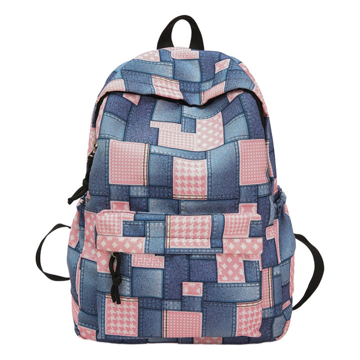 Backpack in Creative Patchwork Design Kalsten