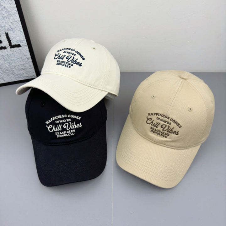 Men's Embroidered Chill Vibes Baseball Cap Kalsten