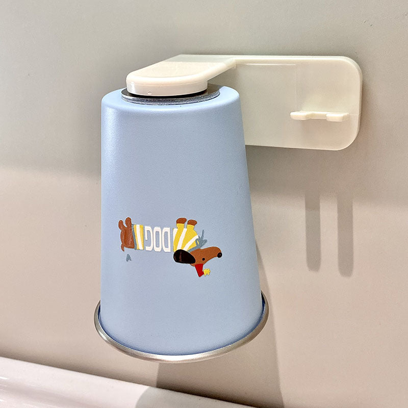 Wall cup holder with creative animal motif Kalsten