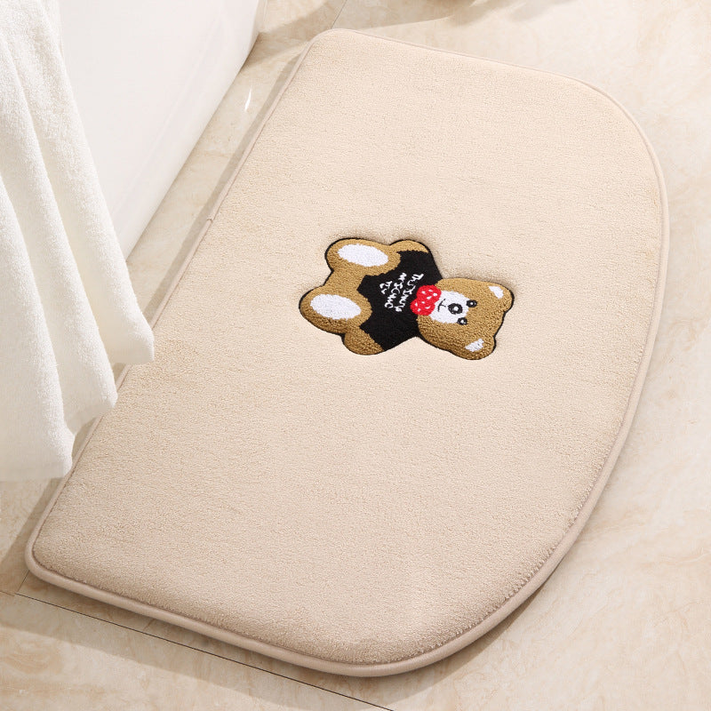 Cute Animal-Themed Bath Mat