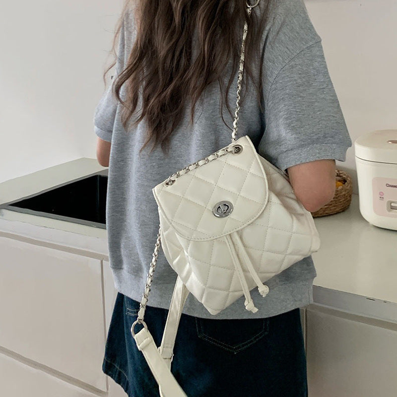 Stylish Quilted Mini Backpack Kalsten