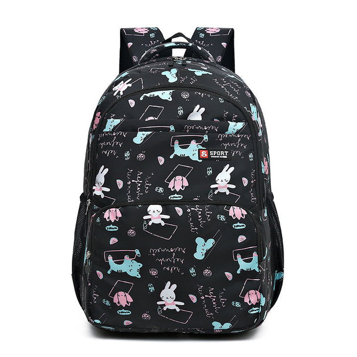 Playful Cartoon Animal-Themed Backpack