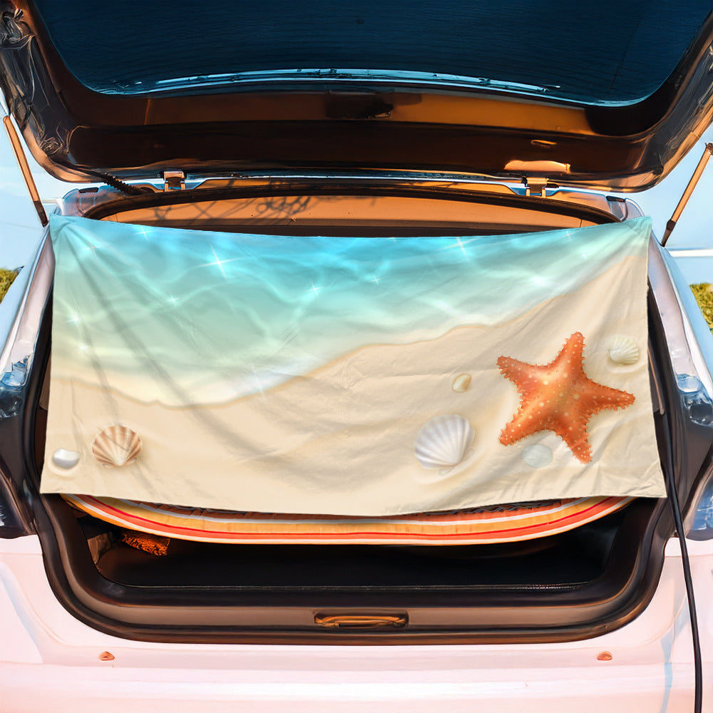 Luggage protection cover with maritime shell design Kalsten