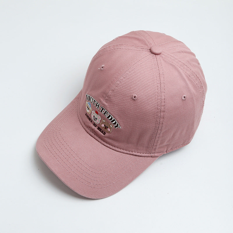Women's Fun Embroidered Teddy Bear Baseball Cap Kalsten