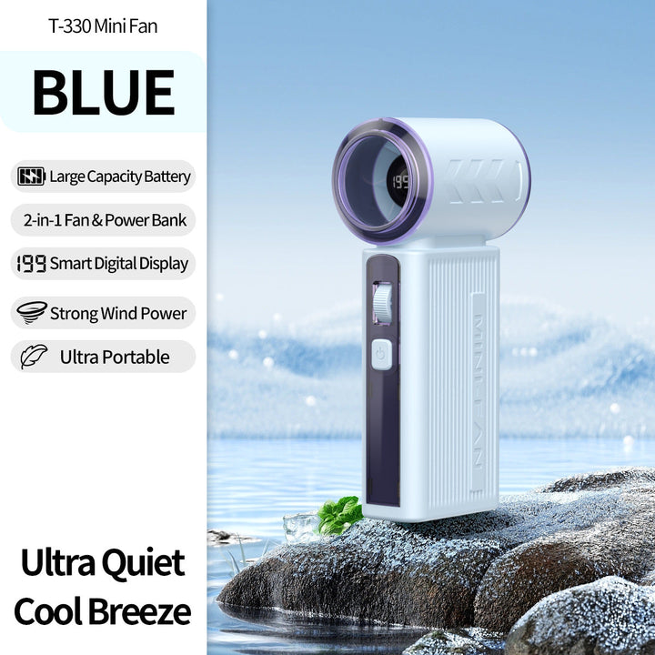 Women Portable Mini Fan with Power Bank Function Kalsten