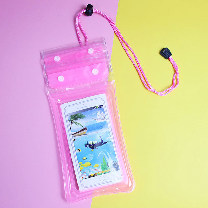 Unisex waterproof smartphone bag with flexible carrying strap Kalsten