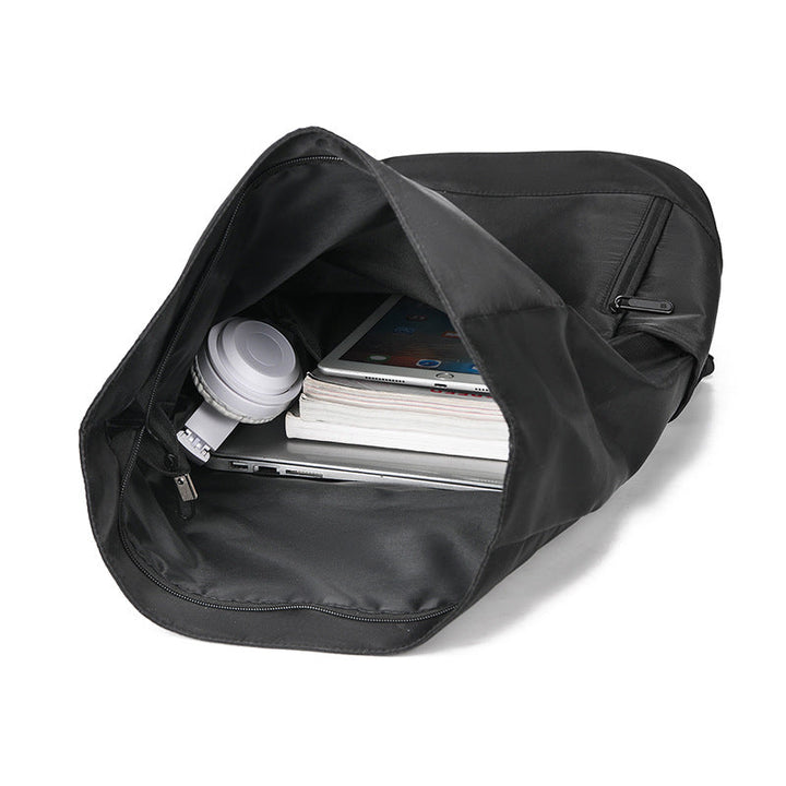 Urban Backpack with Modern Fold Closure and Versatile Compartments Kalsten