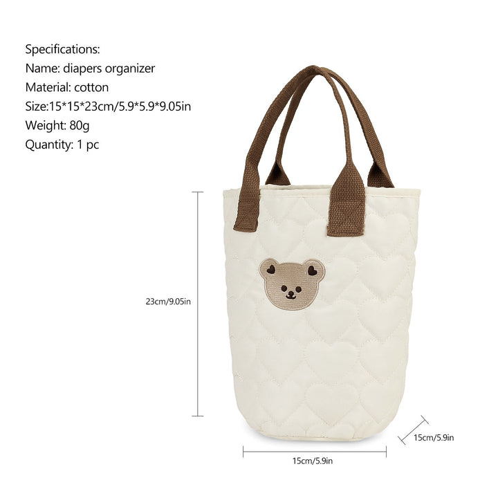 Handcrafted storage bag Kalsten
