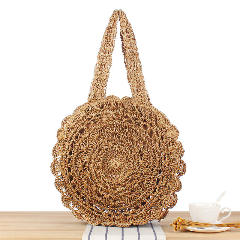 Handwoven bast bag Kalsten