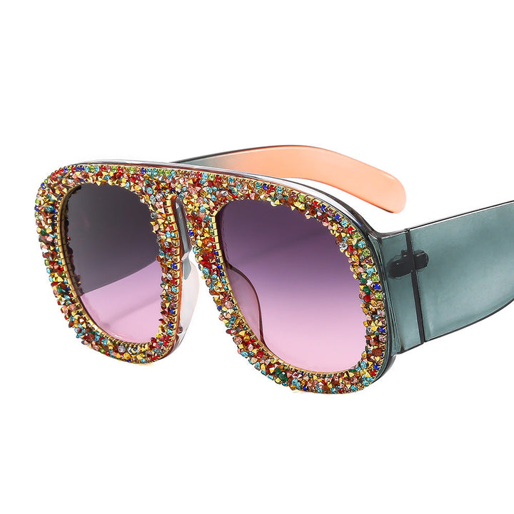 Women's eye-catching sunglasses with crystal embellishment Kalsten
