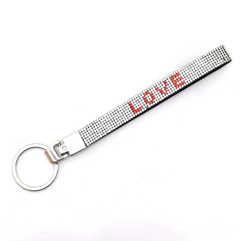 Glamorous Rhinestone Keychain Kalsten