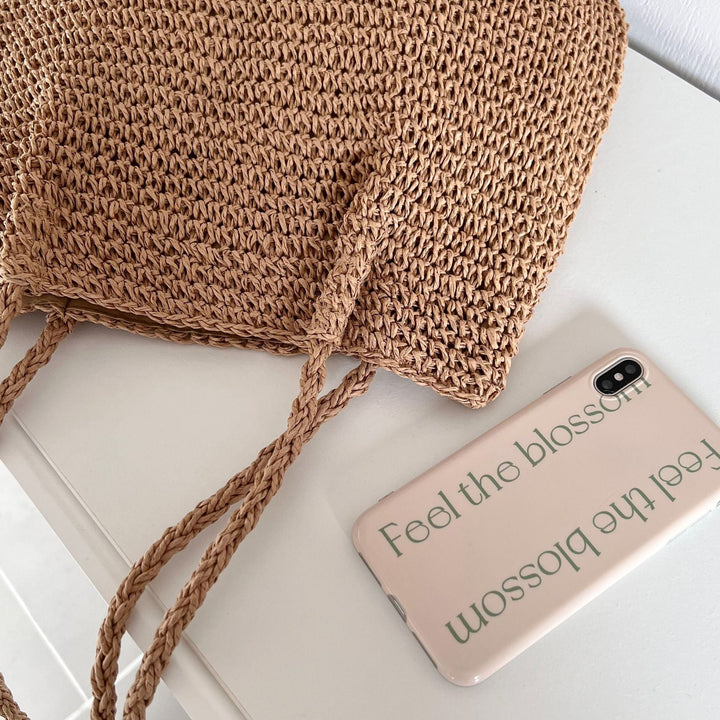 Elegant Bast bag with spacious interior Kalsten