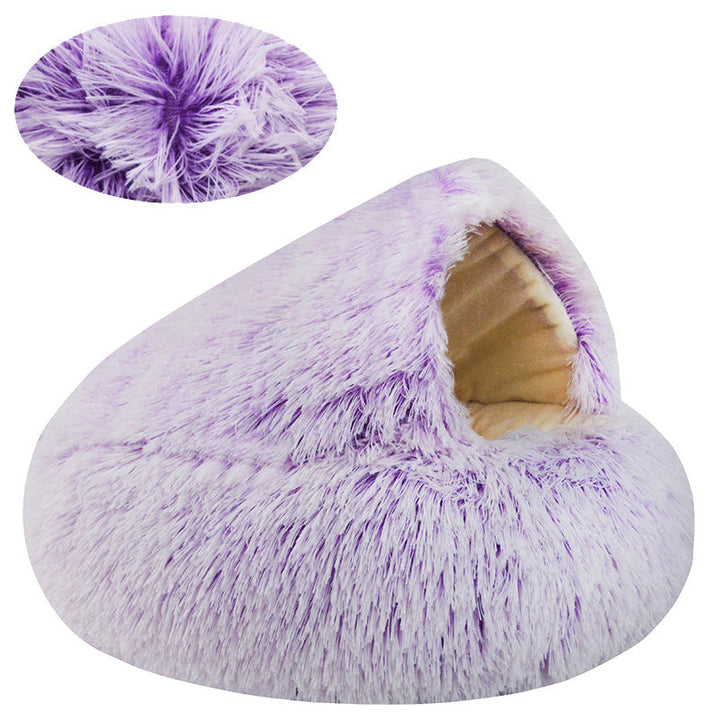 Cozy Plush Dog Bed
