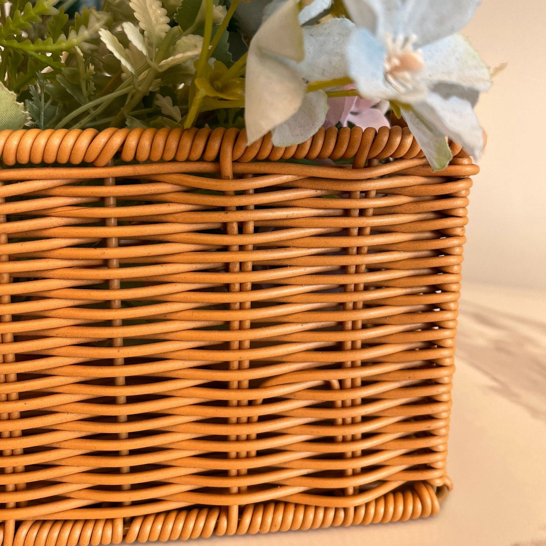 Women Handwoven Basket with Elegant Handle Kalsten