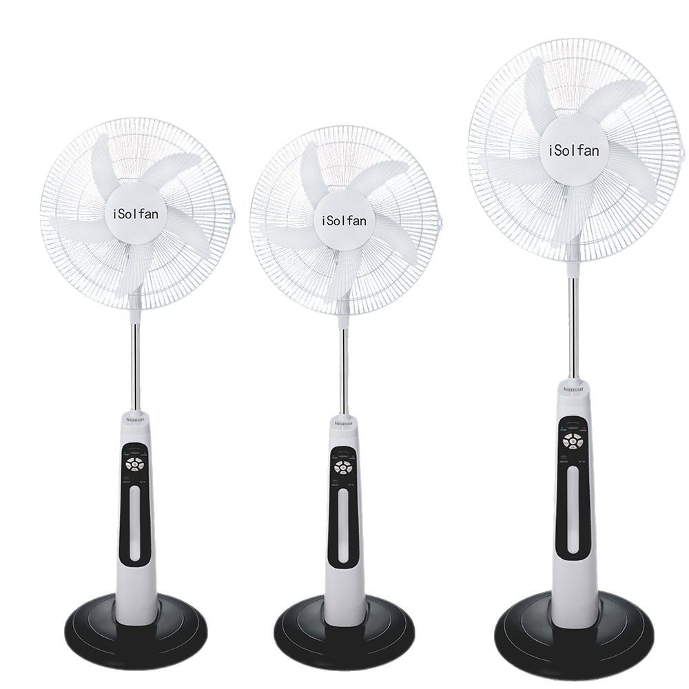 Unisex Solar Powered Standing Fan with Remote Control and Charging Function Kalsten