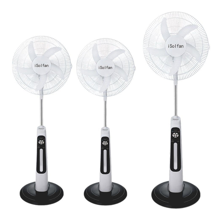 Unisex Solar Powered Standing Fan with Remote Control and Charging Function Kalsten