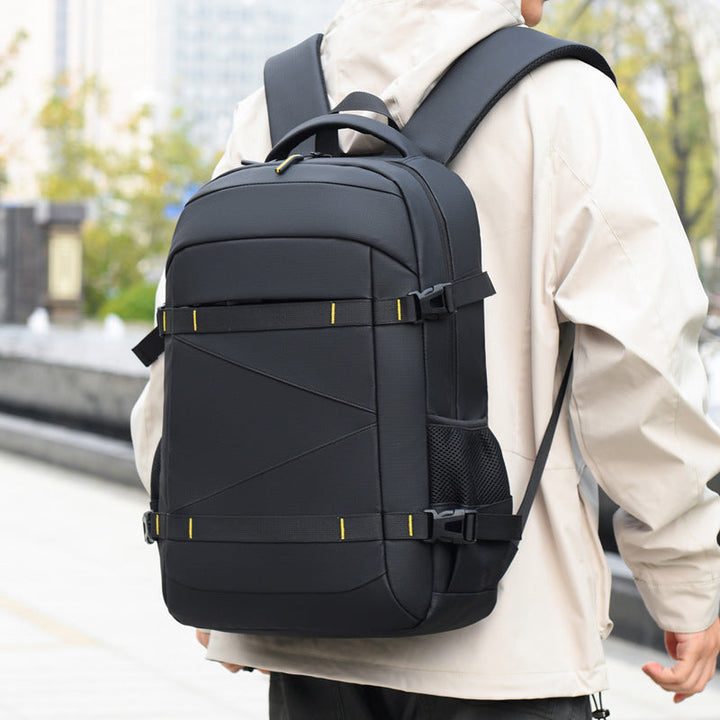 Modern backpack with multidimensional compartments and breathable back Kalsten