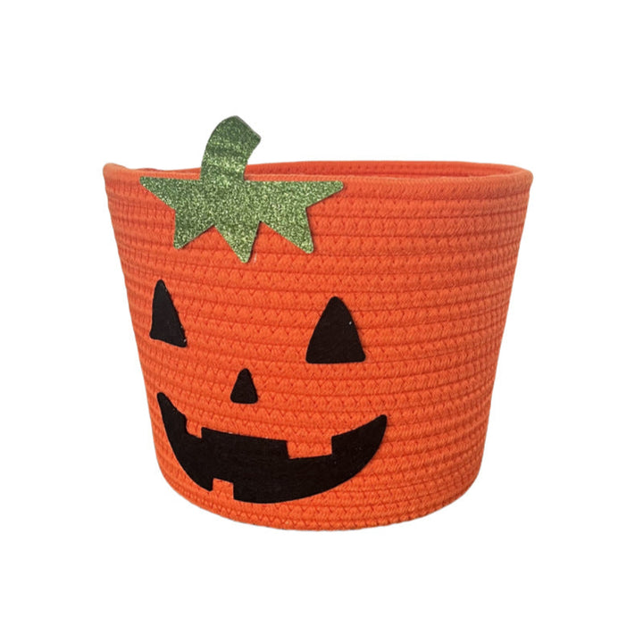 Women's Decorative Storage Basket in Pumpkin Design Kalsten