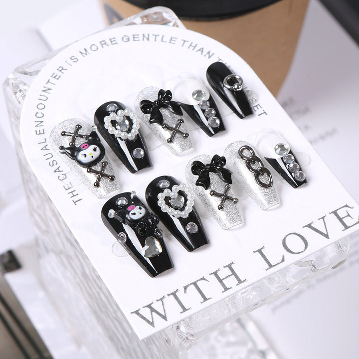 Themed Decorative Press-On Nail Set Kalsten