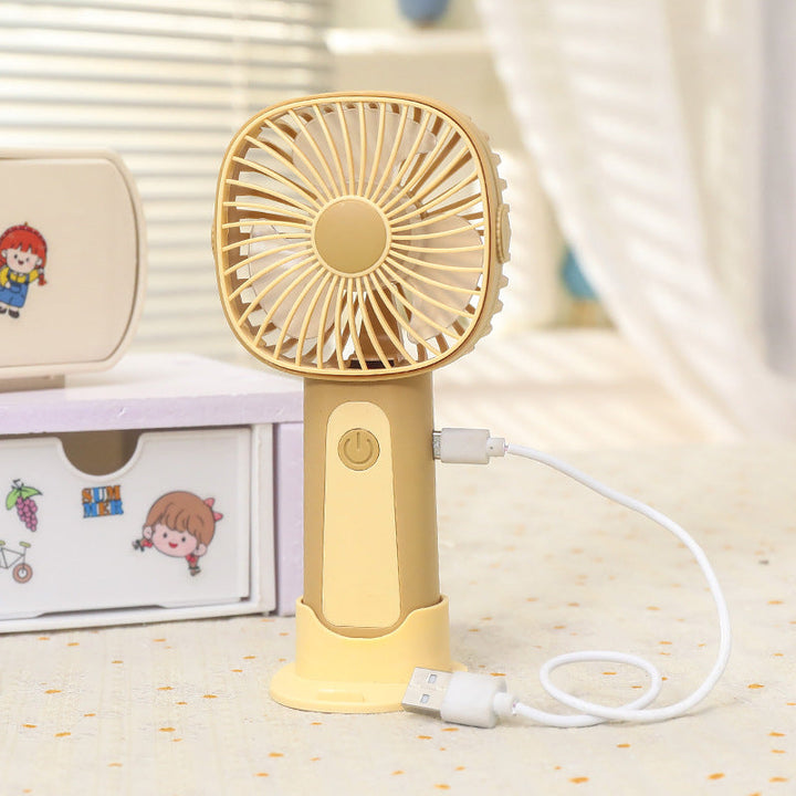 Ladies Portable Hand Fan with Flexible Holder Kalsten