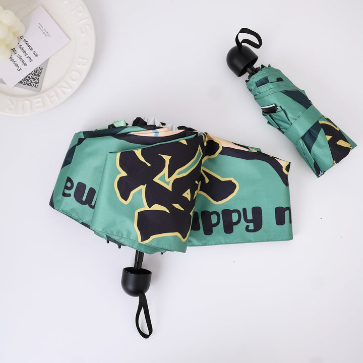 Ladies creative folding umbrella with comic motif Kalsten