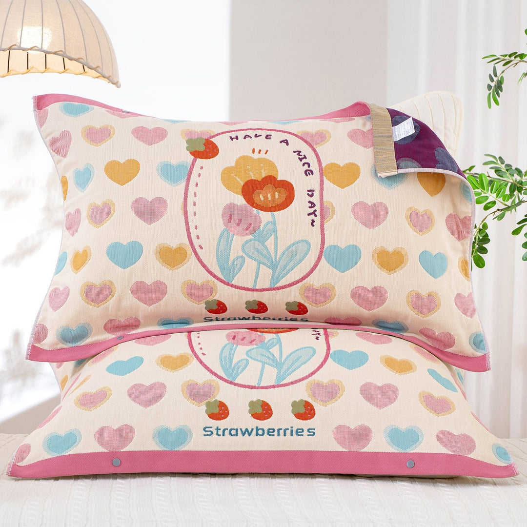 Women Decorative Pillow with Cheerful Design Kalsten